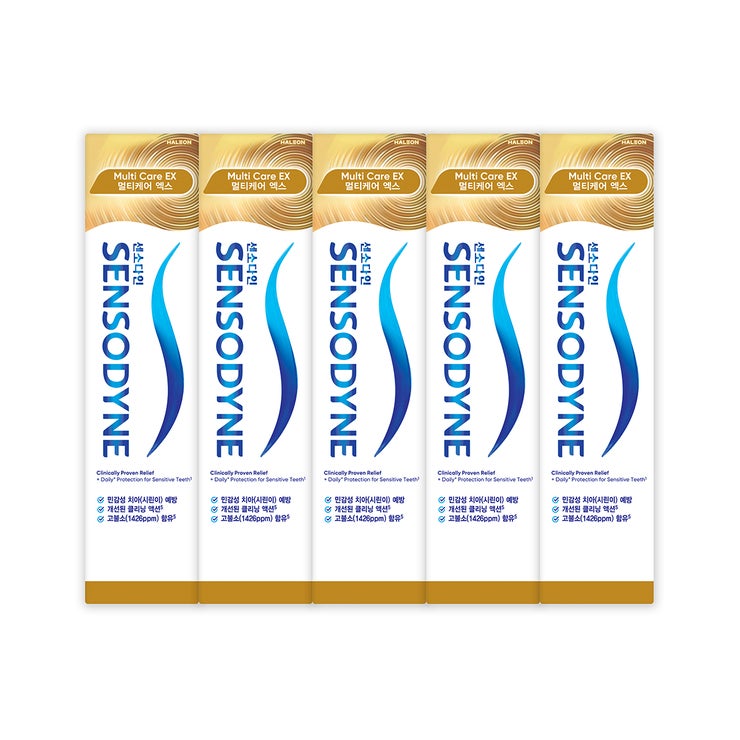 센소다인 멀티케어 EX 치약 100g x 5개 센소다인 멀티케어 EX 치약 100g x 5개