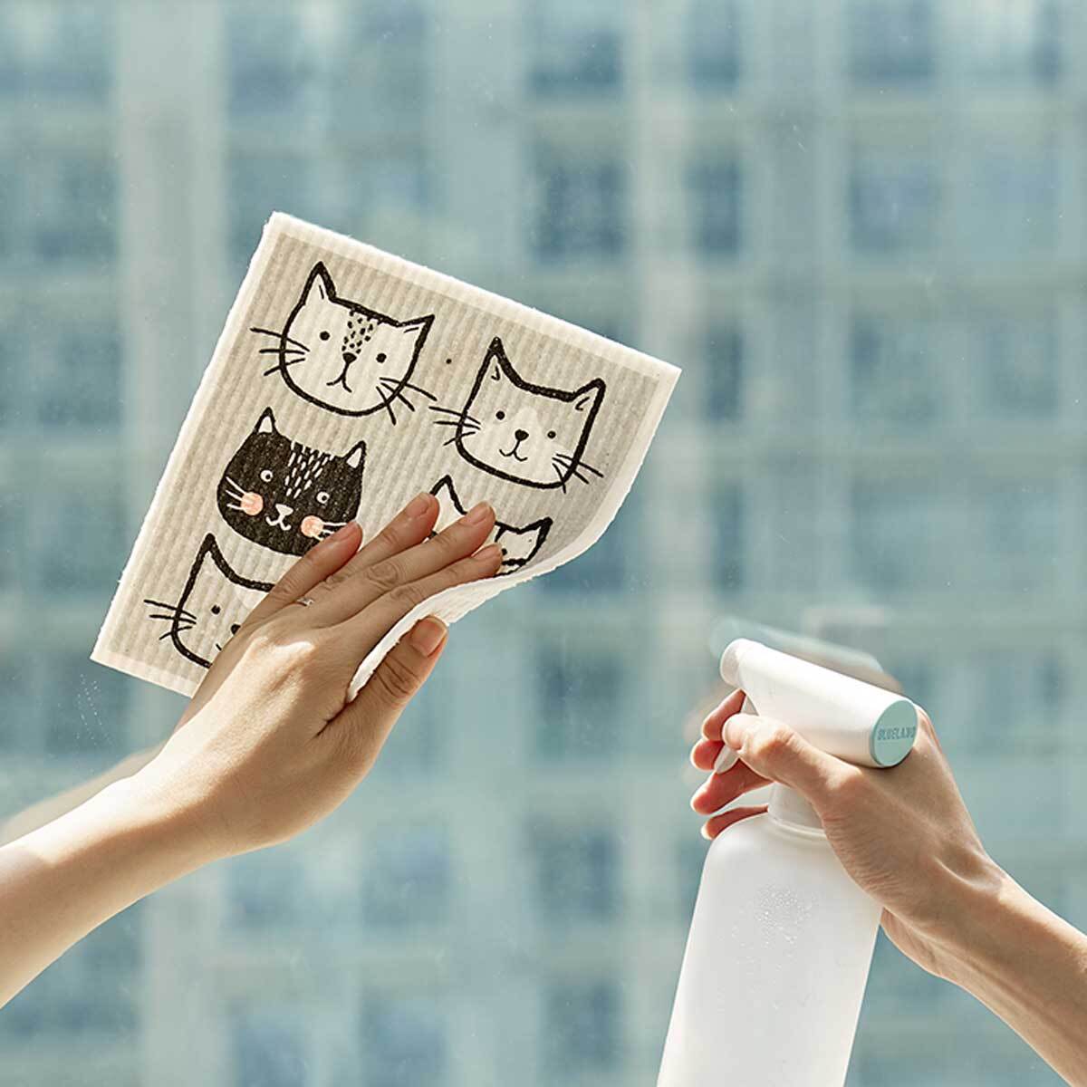 Recyco 스웨덴 행주 12장 - 고양이