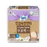 쏘피 유기농 무표백 안심숙면팬티 4개 x 6팩 - 대형