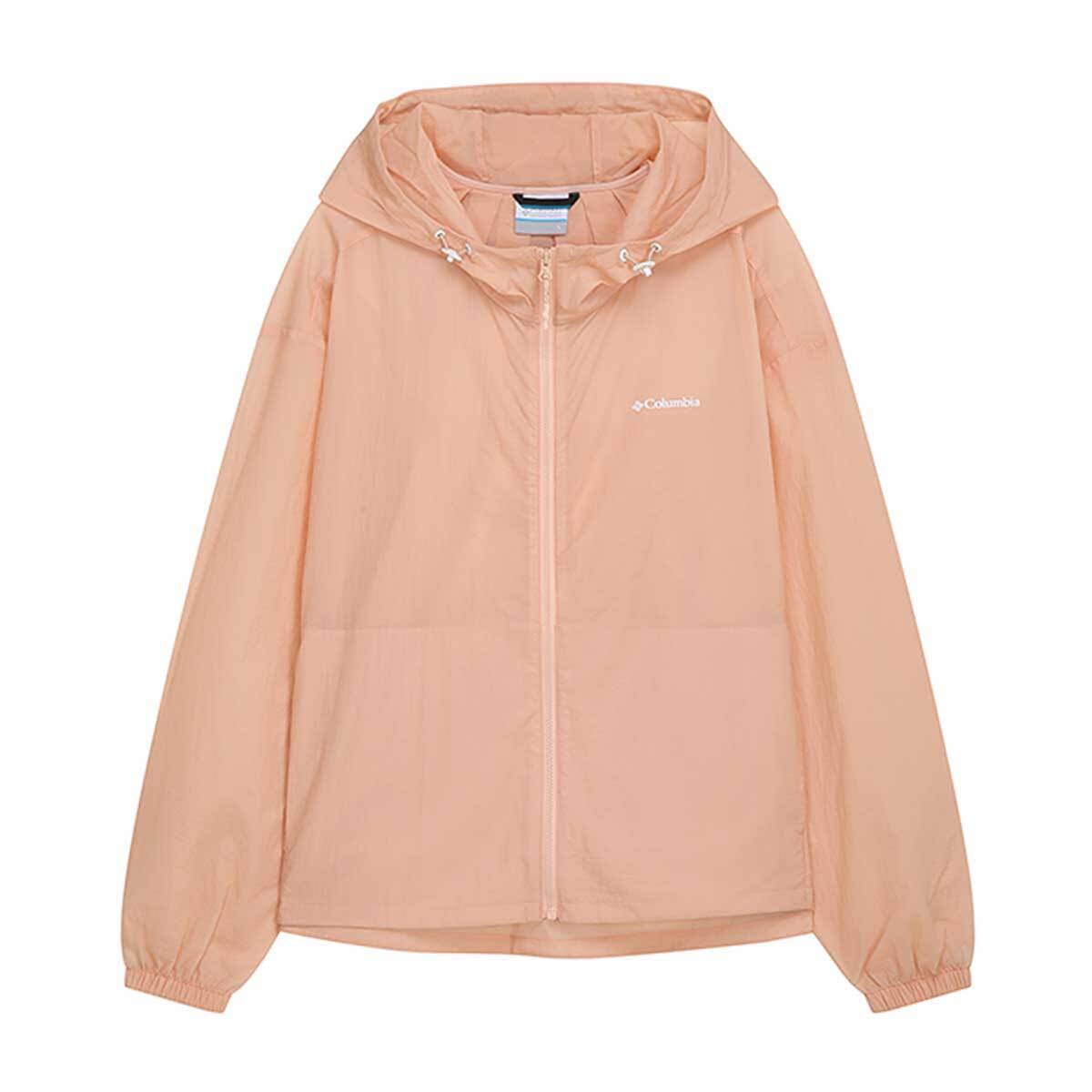 컬럼비아 여성 윈드브레이커 - 핑크, L