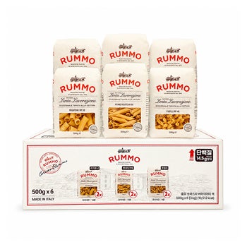 RUMMO 숏 파스타 혼합 500g x 6 RUMMO 숏 파스타 혼합 500g x 6