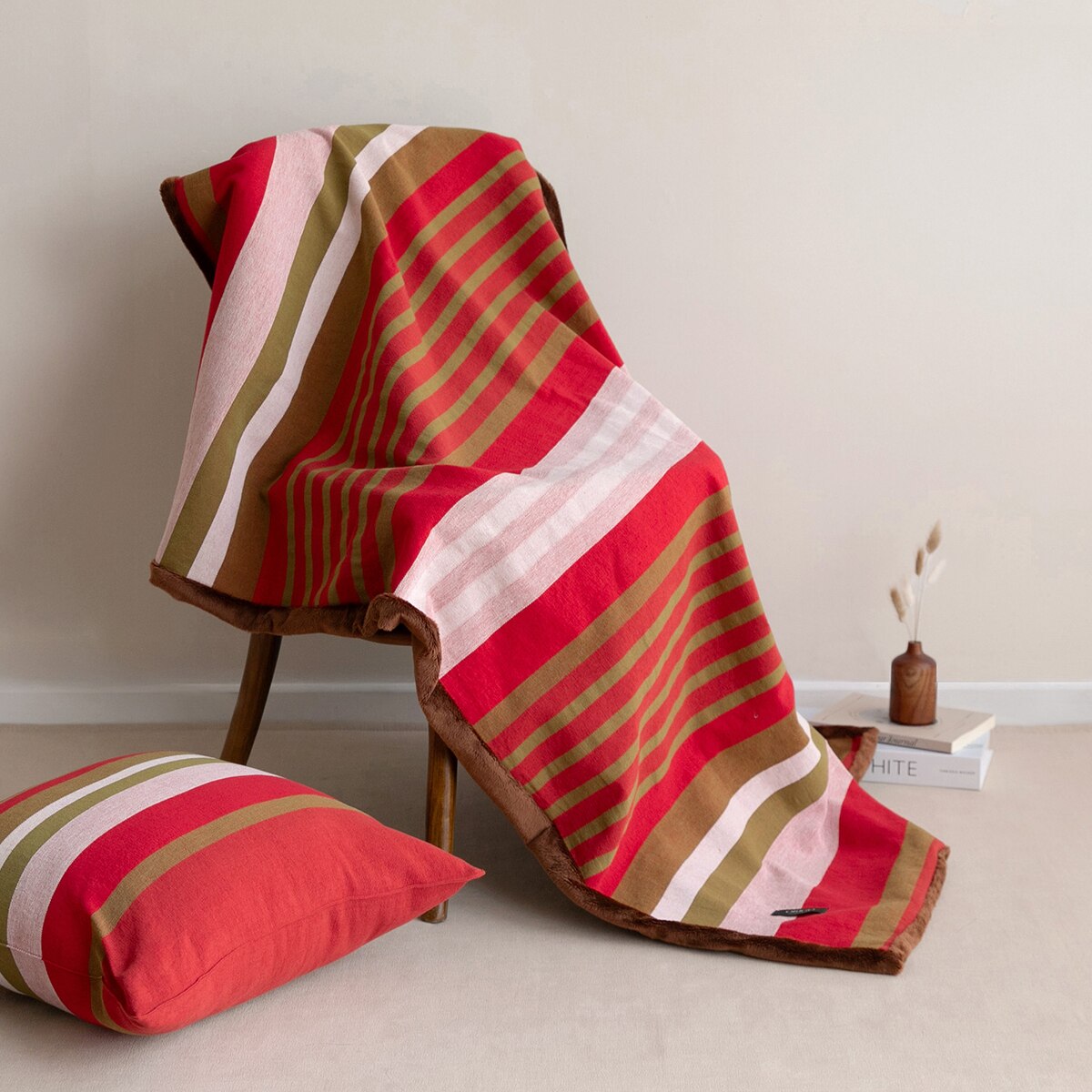 오리고 벨보아 똑딱이 담요 100 x 150cm - 제주선셋(브라운) 오리고 벨보아 똑딱이 담요 100 x 150cm - 제주선셋(브라운)