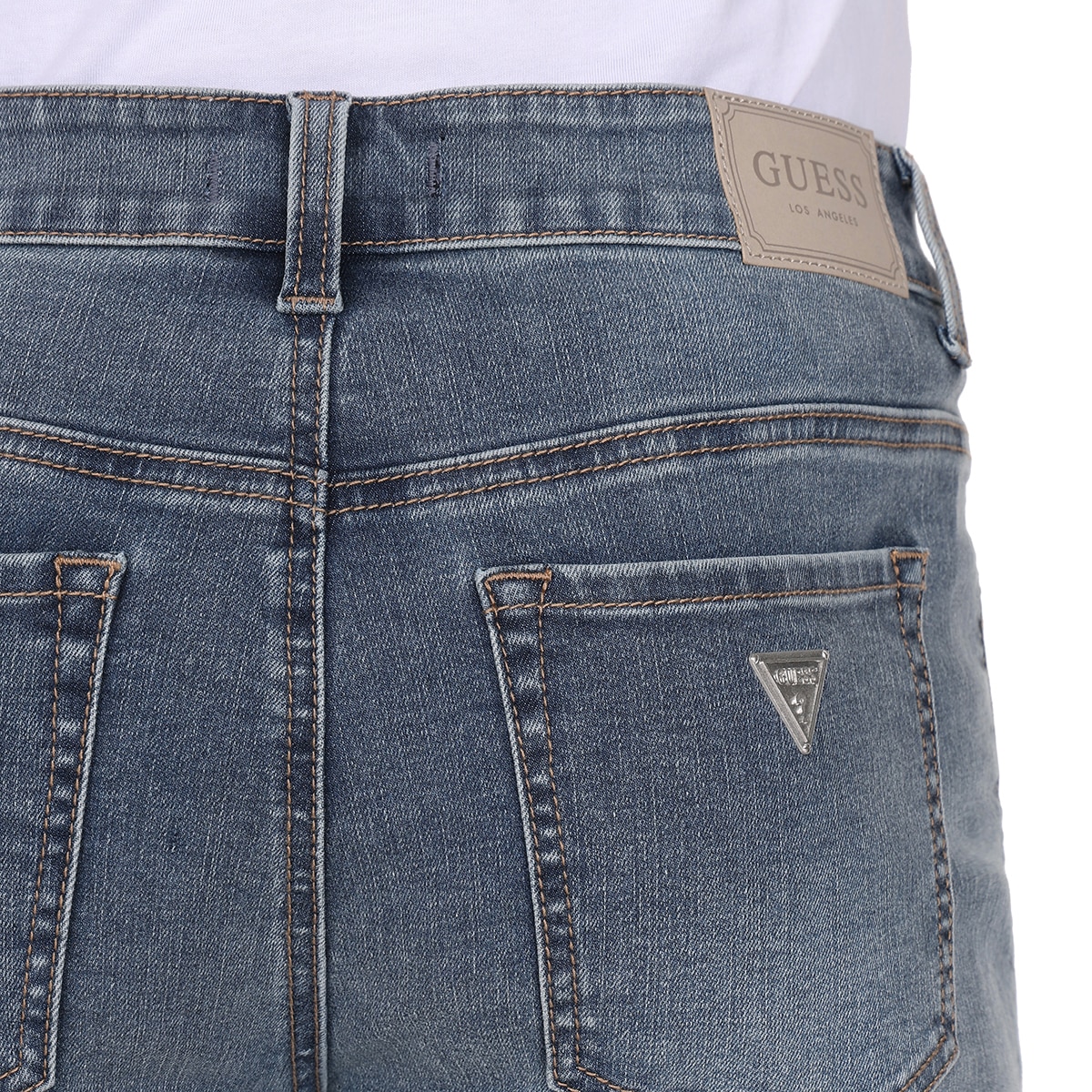 게스 남성 청바지 - 하이라이즈 미디엄블루