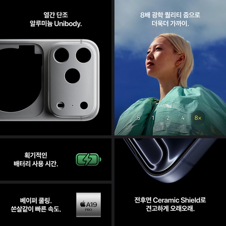 Apple 아이폰 17 프로 256GB 실버
