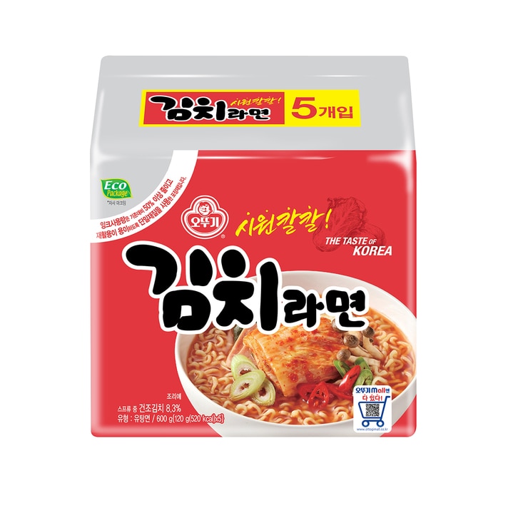 Ottogi Kimchi Ramen 120g x 40 687104