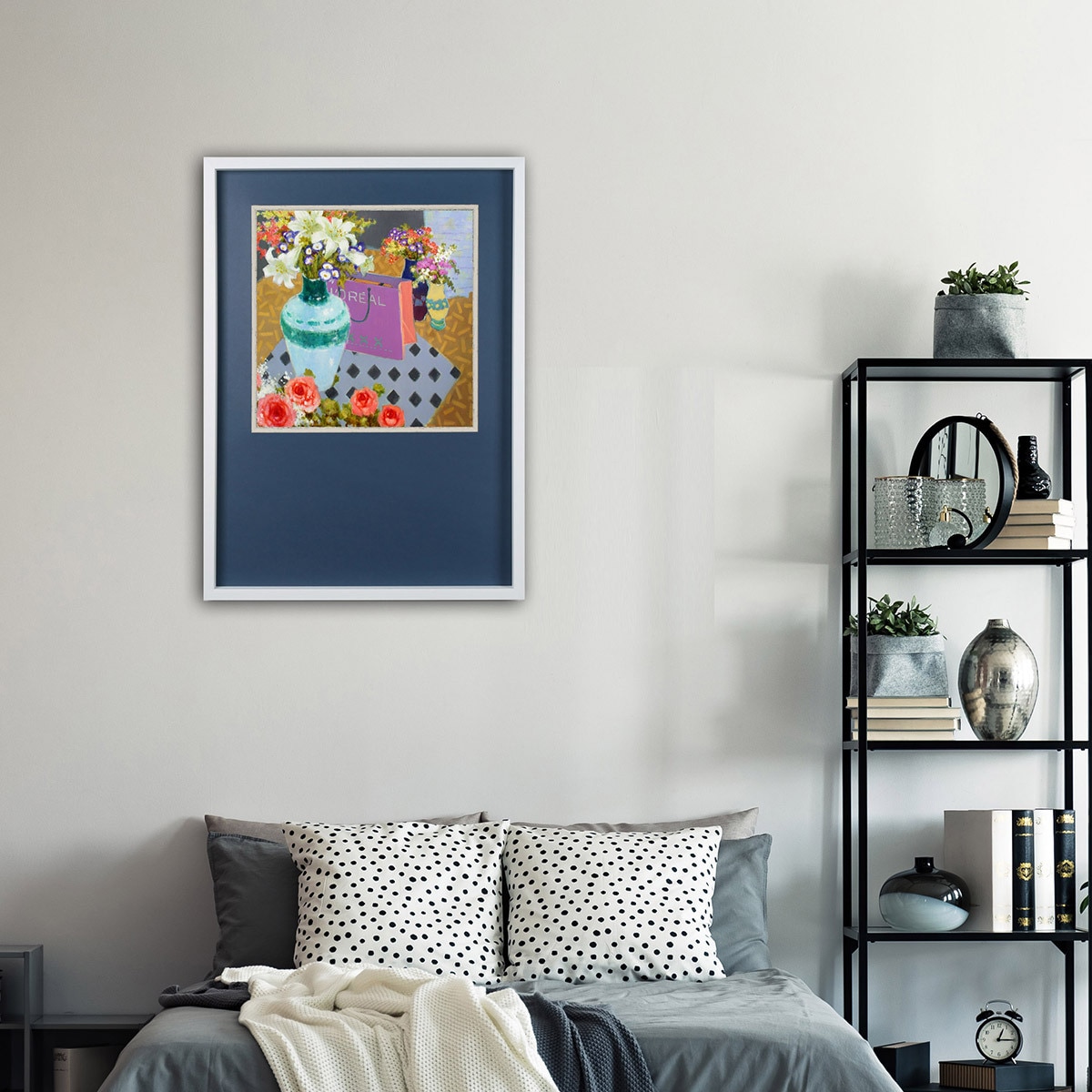 지클레 아트포스터 56x80cm - 꽃의 향연 I