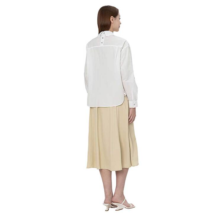 비지트 인 뉴욕 여성 셔츠형 점퍼 - 화이트, S/M