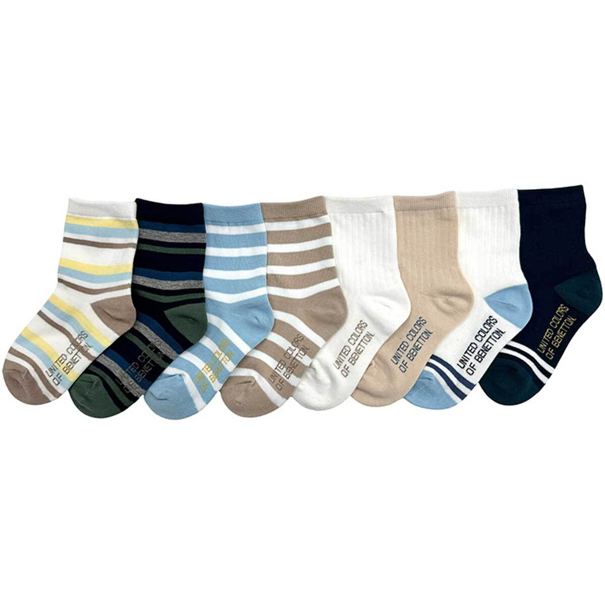 베네통 남아 양말 8족