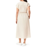 Scotch & Soda 여성 코튼 롱 원피스 - 베이지, M