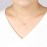 총 0.28 캐럿 다이아몬드 목걸이 라온