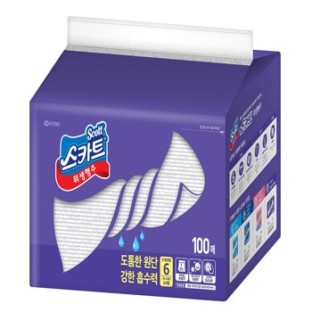 스카트 다용도 위생행주 100매 스카트 다용도 위생행주 100매