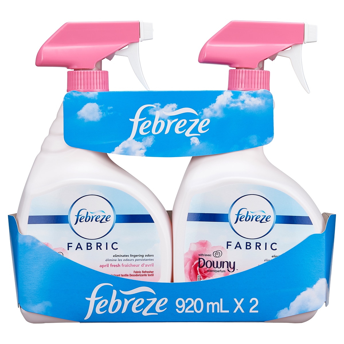 페브리즈 다우니향 섬유탈취제 920ml x 2 / 최소구매 2