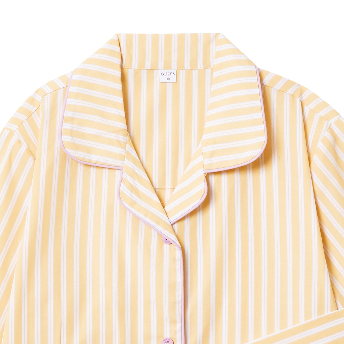 게스 키즈 주니어 파자마 세트 - 옐로우