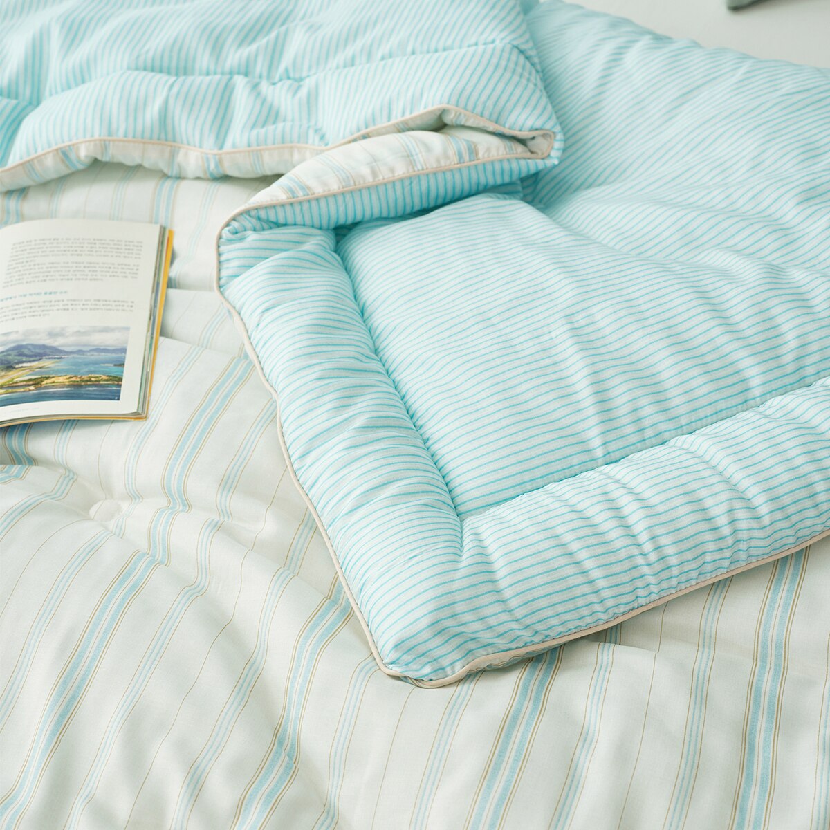 에이프릴앳홈 모달 차렵 이불-퀸, 플릿 에이프릴앳홈 모달 차렵 이불-퀸, 플릿