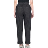 코데즈 컴바인 여성 코튼 밴딩 팬츠 - 데님라이크 블랙, S