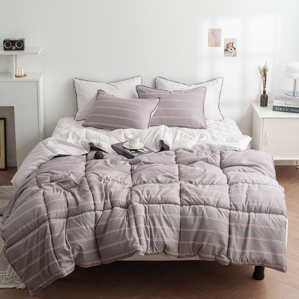 플로티나 차렵 이불 세트 6P - 퀸