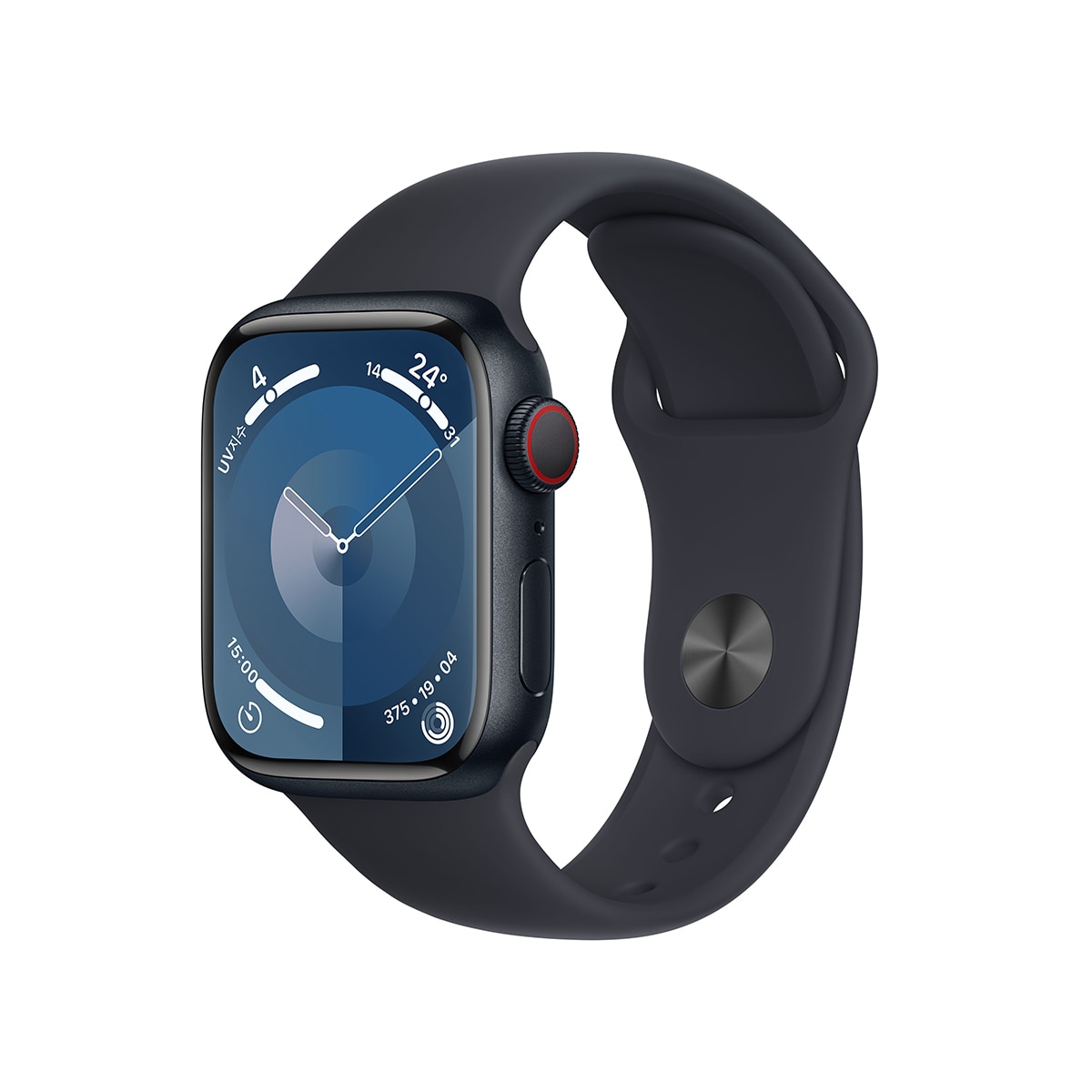 Apple Watch S9 41mm GPS + Cell MD/MD 스포츠 밴드 - S/M