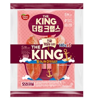 동원 더킹 크랩스 140g x 6