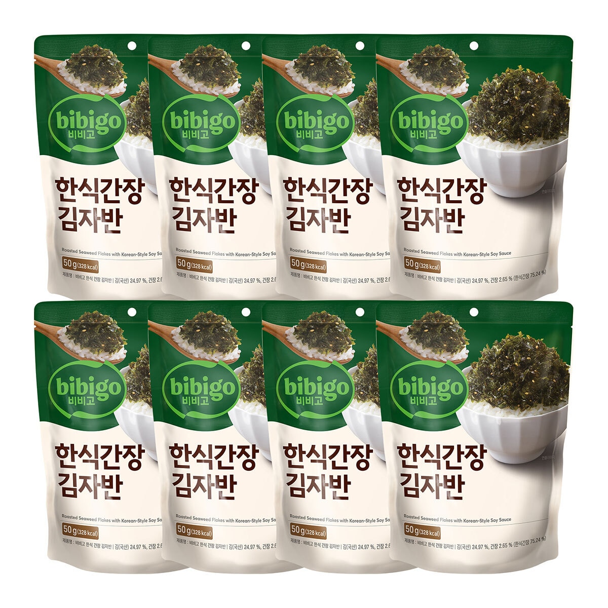 CJ 명가 김자반 한식간장 50g x 8