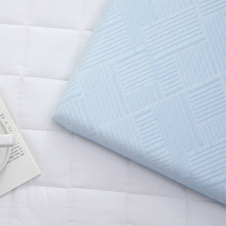 April At Home 냉감 메모리폼 방석 2P - 블루