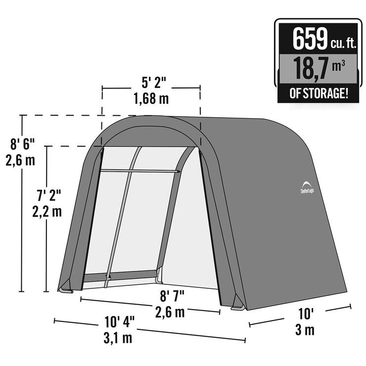 쉘터로직 유틸리티 1010 조립식 창고