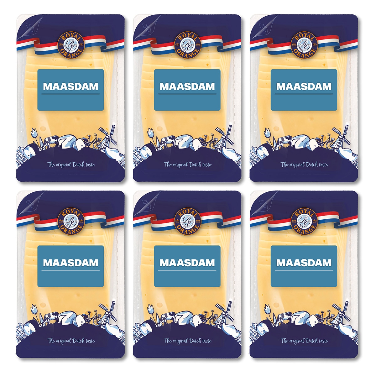 Royal Orange 마스담 슬라이스 150g x 6