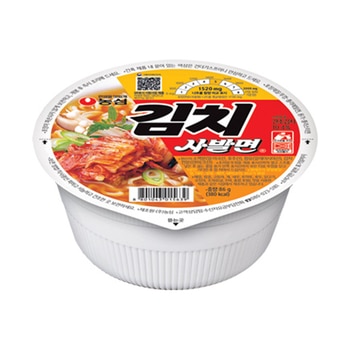 농심 김치 사발면 86g x 24
