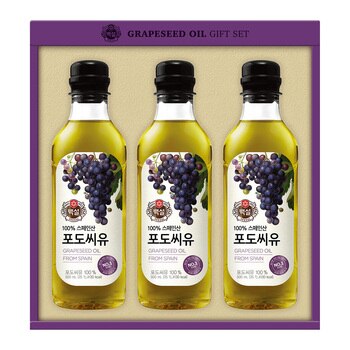 백설 포도씨유 선물세트3호x 5세트