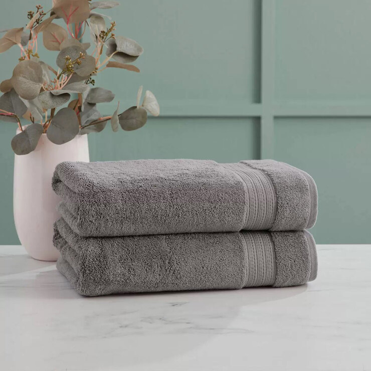 Grandeur Bath Towel 1P - Grey, 76x147cm 1855703