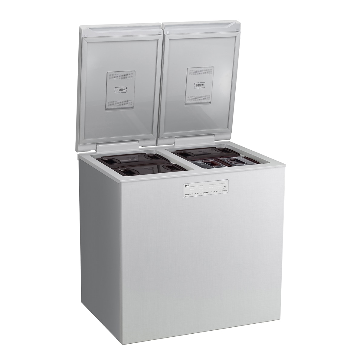 엘지 디오스 김치톡톡 217L- 메탈 린넨화이트