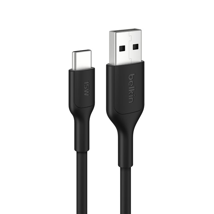 벨킨 USB-A to C 충전 케이블 1m x 2PK - 블랙