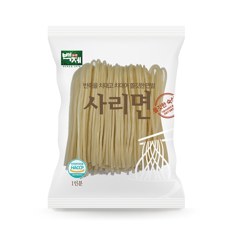 백제 순두부찌개 쫄면 410g x 4