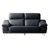 다우닝 레아 스테디 전체 천연가죽 3인 소파 - 네이비 다우닝 레아 스테디 전체 천연가죽 3인 소파 - 네이비