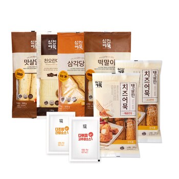 삼진어묵 한끼간식 6종 세트