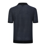 브렌우드 남성 반소매 니트 폴로 - 네이비, XL