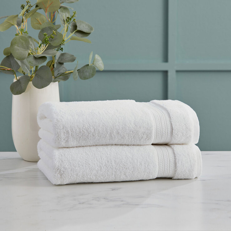 Grandeur Bath Towel 1P - White, 76x147cm 1855701