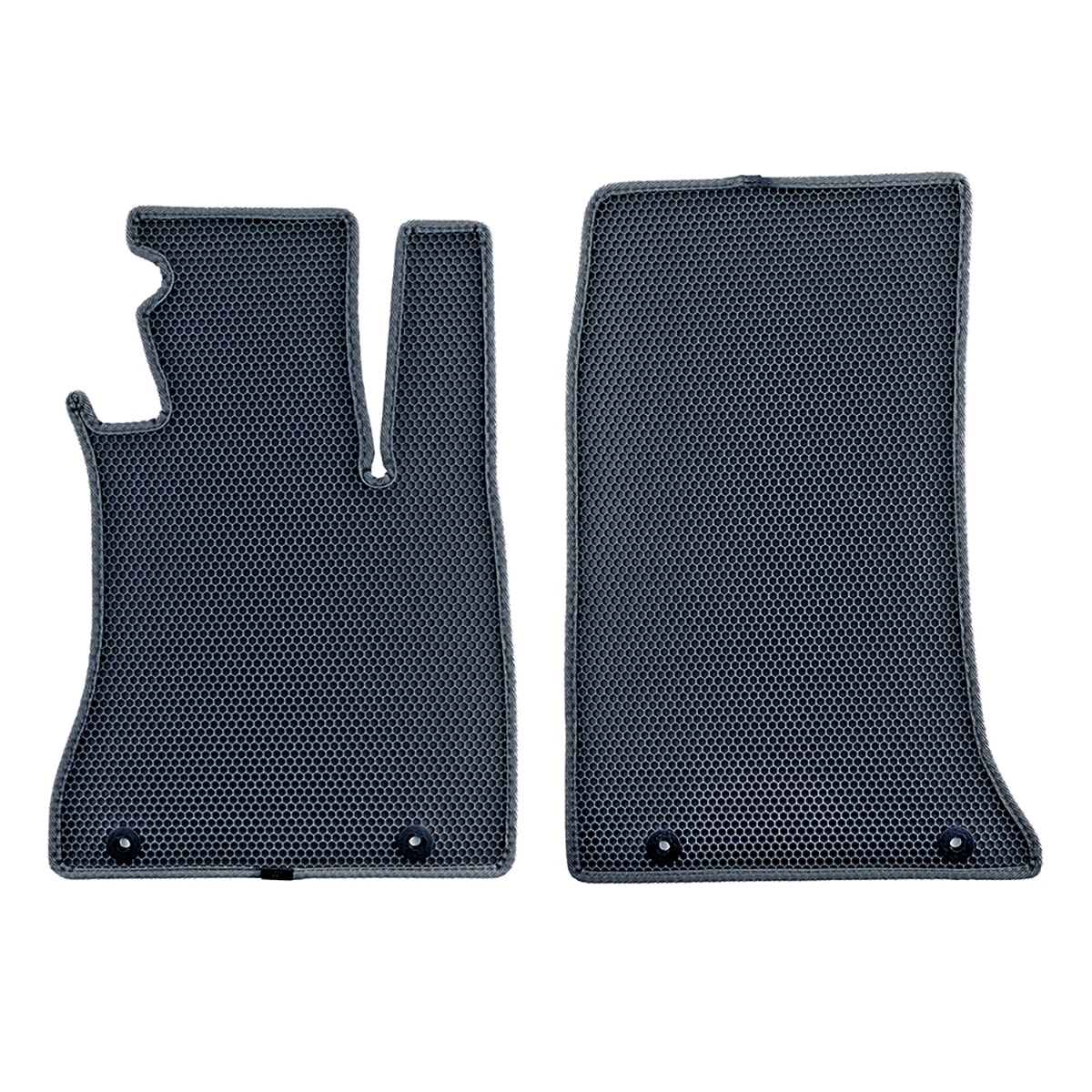 뉴베너 PVC 벌집 차량용 카매트 1열 - 그레이