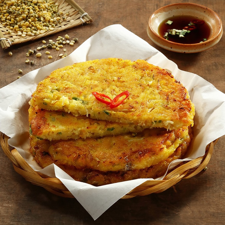 사옹원깻잎전 & 녹두빈대떡 400g x 4 (총1,600g)