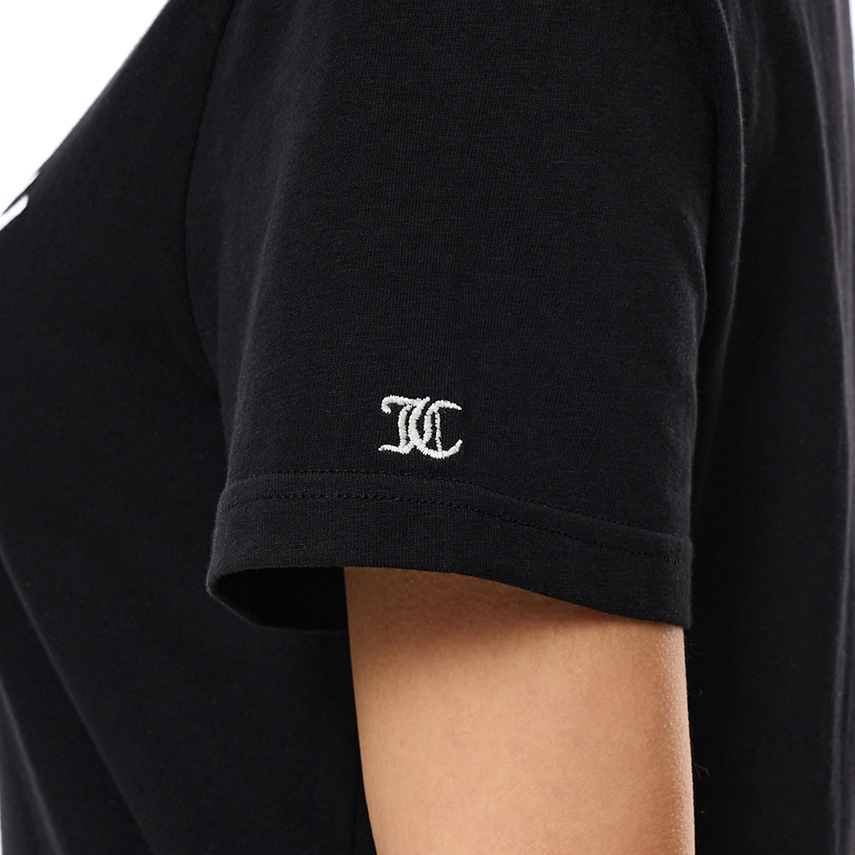 쥬시꾸뛰르 여성 반소매 티셔츠 - 블랙 쥬시꾸뛰르 여성 반소매 티셔츠 - 블랙