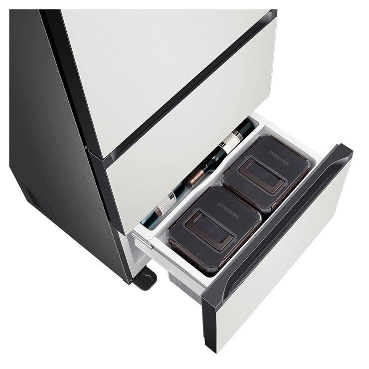 삼성 비스포크 키친핏 김치냉장고 313L - 코타화이트