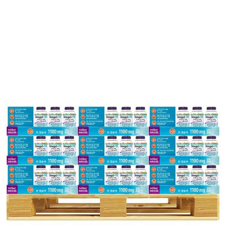 Webber Naturals Omega Pro /1,390mg x 180ct x 243 720200