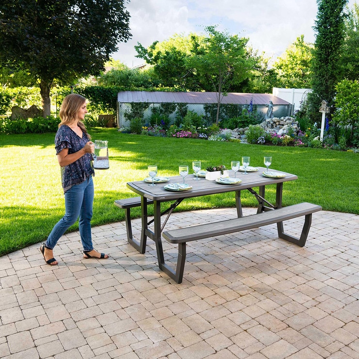 Lifetime 6-Foot Folding Picnic Table