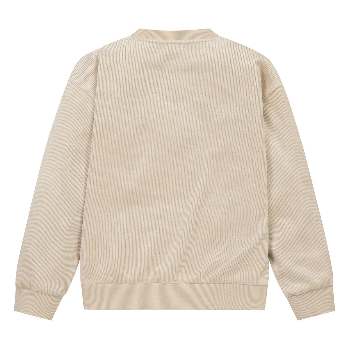 베네통 키즈 긴소매 벨루아 크루 - 베이지, 140