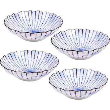 아틱앤베이스 핀블루 블루밍 서빙볼 4P
