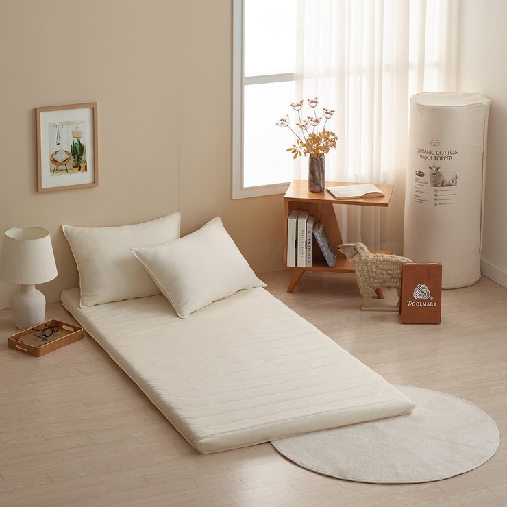 Roomine Home Wool Rolling Topper - Single 674811