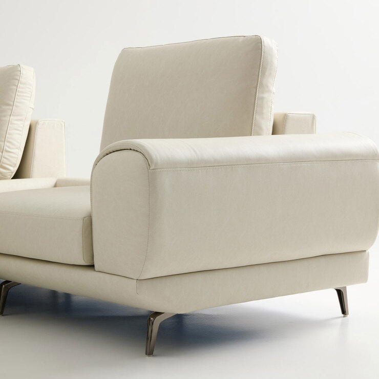 UND 버디클린 소파 4 인 - 크림