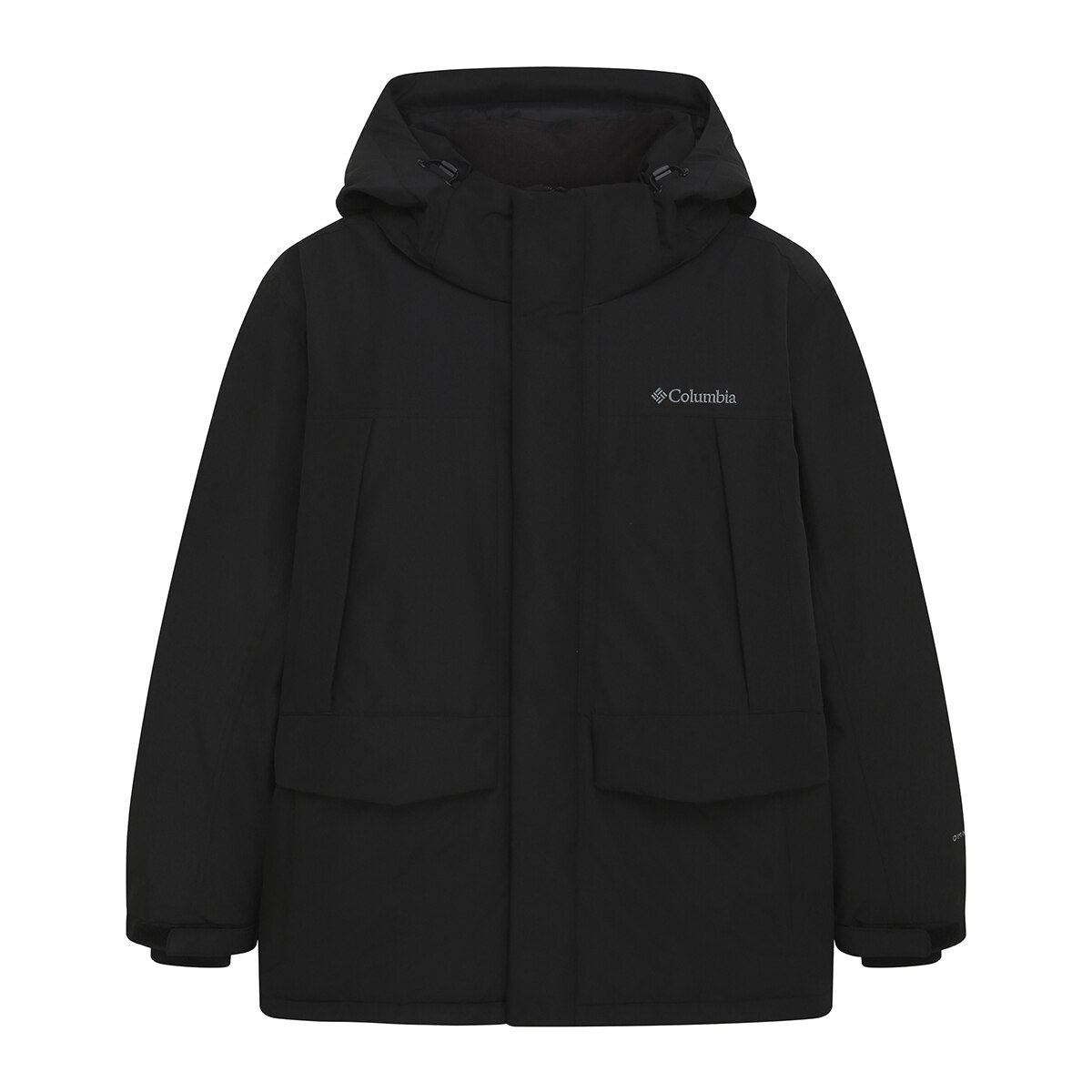 컬럼비아 남성 헤비 다운 재킷 - 블랙, XL