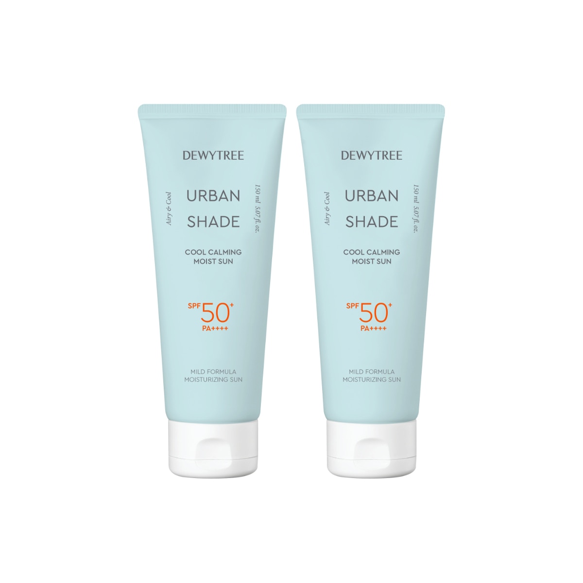 듀이트리 어반쉐이드 쿨 카밍 수분 선 150ml x 2