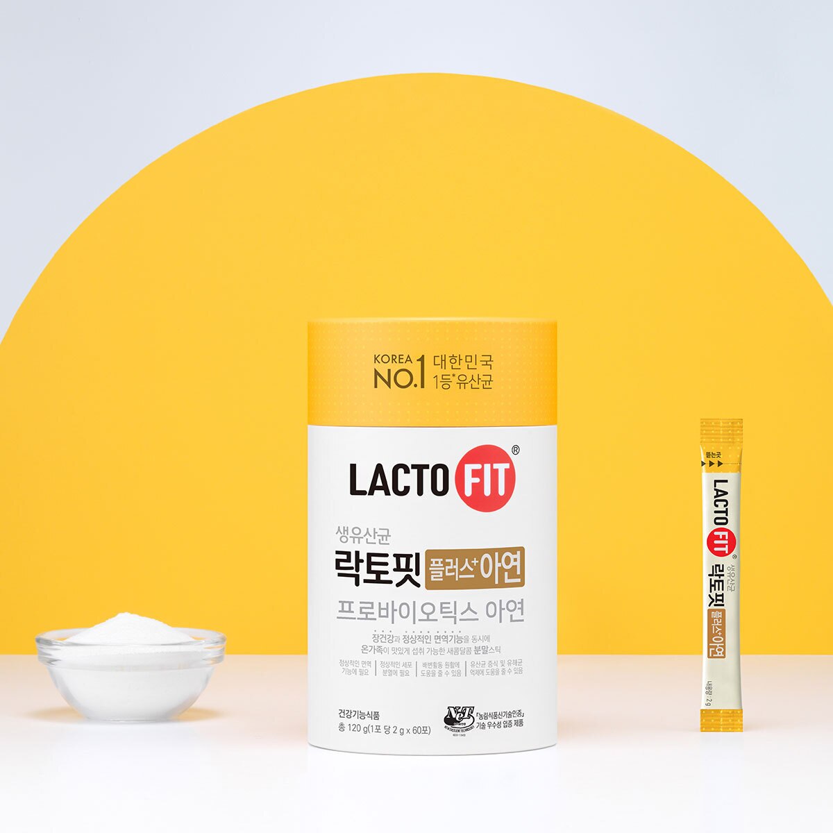 종근당건강 락토핏 플러스 아연 2,000mg x 60포x 10개
