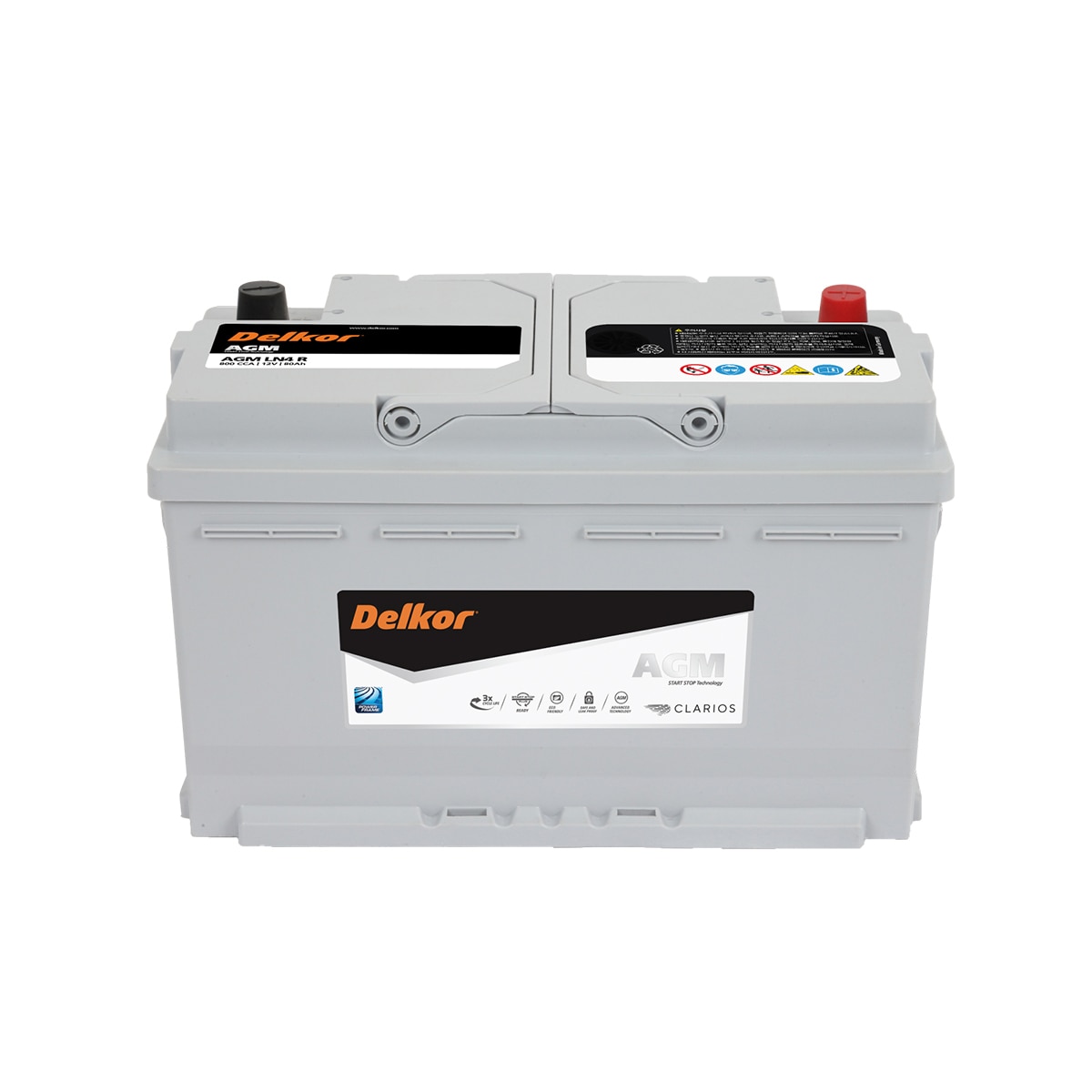 델코 배터리 AGM LN4R 800CCA 12V 80AH